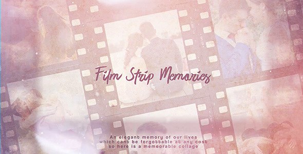 Videohive Film Strip Memories Openers template preview