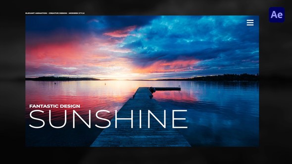 Videohive Elegant Opener For After Effects Video Displays template preview