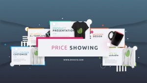 Videohive Price Showing Product Promo template preview