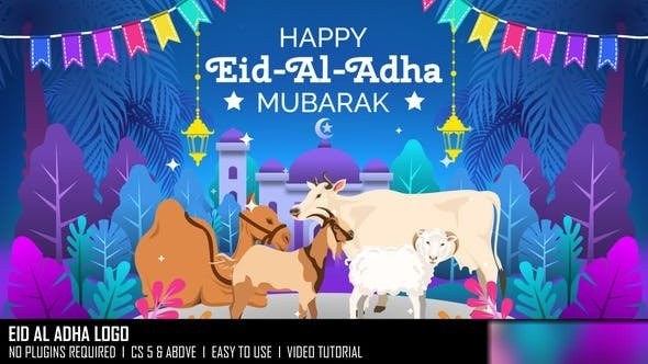 Videohive Eid Al Adha Logo 38499467 Ramadan template preview