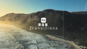 Videohive RGB Transitions Elements template preview