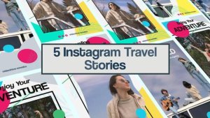 Videohive Travel Instagram Stories 47221905 Elements template preview