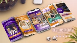 Videohive E-learning Vertical Promo Online Eduacation Video Displays template preview