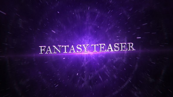 Videohive Cinematic Fantasy Teaser Video Displays template preview