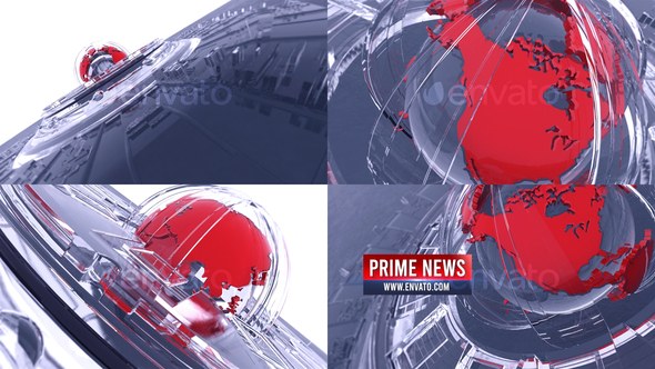 Videohive Broadcast Prime News Opener Broadcast-packages template preview