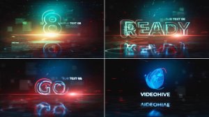 Videohive Countdown Logo Reveal Logo Stings template preview