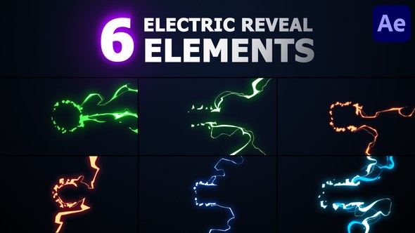Videohive Electric Reveal Elements | After Effects Elements template preview