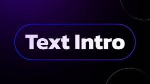 Videohive Text Intro 61009278 Titles template preview