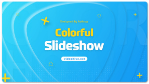 Videohive Colorful Slideshow 53776572 Video Displays template preview