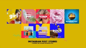 Videohive Instagram Post Design V.2 Product Promo template preview