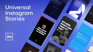 Videohive Universal Instagram Stories Product Promo template preview