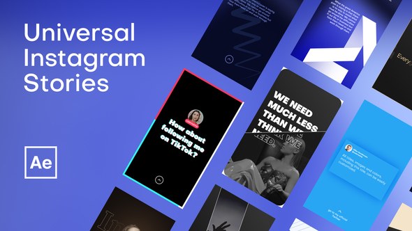 Videohive Universal Instagram Stories Product Promo template preview