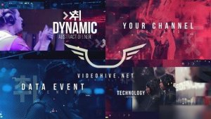 Videohive Dynamic Glitch Logo Opener Openers template preview