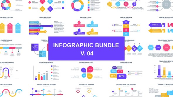 Infographic Bundle Video Displays template preview