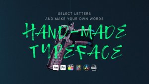 Videohive Hand Made Typeface Titles template preview