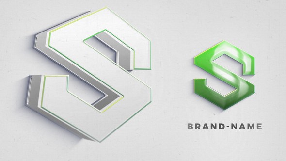 Videohive 3D Elegant Logo 54030056 Logo Stings template preview