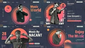Videohive Music Festival Promo 50539037 Openers template preview