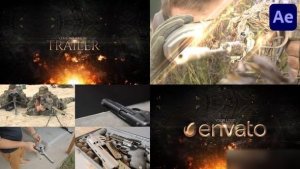 Videohive The Warrior Trailer for After Effects Openers template preview