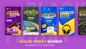 Videohive Black Friday Products Banner Product Promo template preview