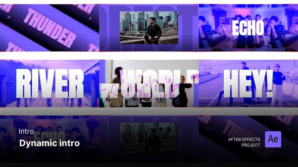 Videohive Intro/Opening - Dynamic Intro After Effects Project Files Openers template preview