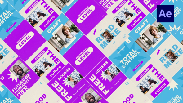 Videohive Modern Square Post Product Promo template preview