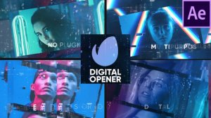 Videohive Digital Opener | Slideshow Openers template preview