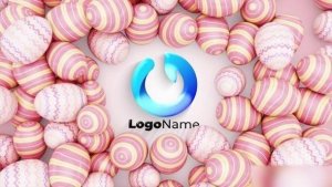 Videohive Funky Easter Eggs Reveal Easter template preview