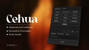 Videohive Animated Typeface - Cehua Free Titles template preview