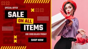 Videohive Black Friday Sale Slider Promo 49532705 Product Promo template preview