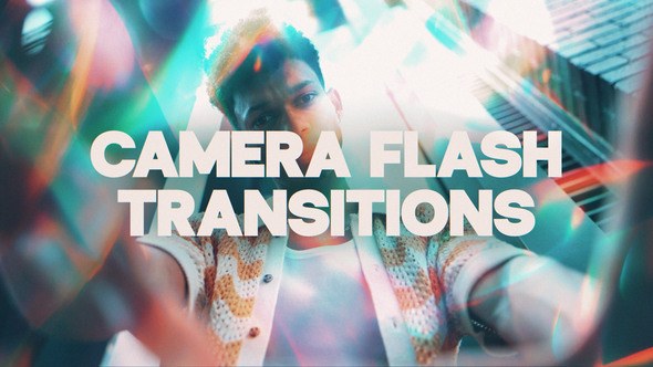 Camera Flash Transitions Elements template preview