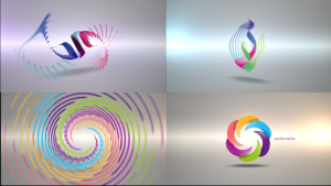 Videohive Clean Radial Logo Reveal Pack Logo Stings template preview