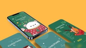 Videohive Hand Draw Christmas Instagram Reel Openers template preview