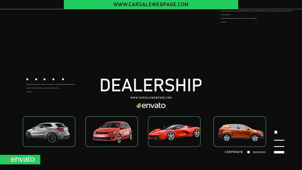 Videohive Car Dealership Promotion Product Promo template preview
