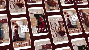Videohive Elegant Fashion Instagram Stories Broadcast-packages template preview