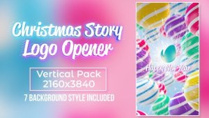 Videohive Christmas Story Logo Opener Logo Stings template preview