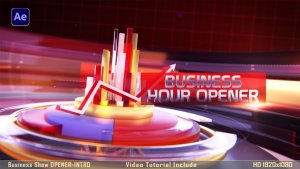 Videohive Business Show Opener - Budget - Economic Show Opener - Intro Broadcast-packages template preview