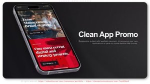 Videohive Clean App Promo 43194127 Product Promo template preview