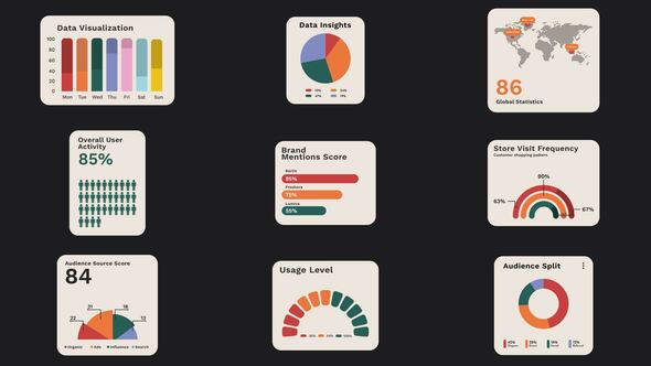 Videohive Percentage Infographic Logo Stings template preview