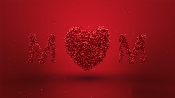 Videohive Mothers Day Logo Reveal Logo Stings template preview