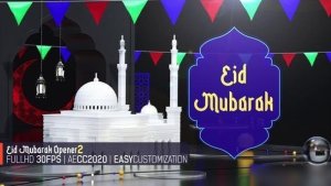 Videohive Eid Mubarak Opener2 Ramadan template preview