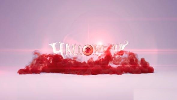 Videohive Halloween Reveal Logo Stings template preview
