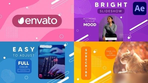 Videohive Fresh Liquid Slideshow | After Effects Openers template preview