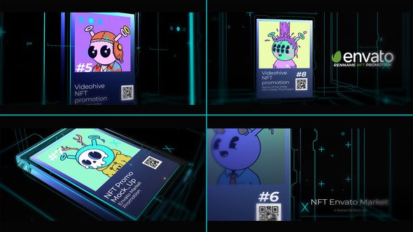 Videohive NFT Promo Logo Product Promo template preview