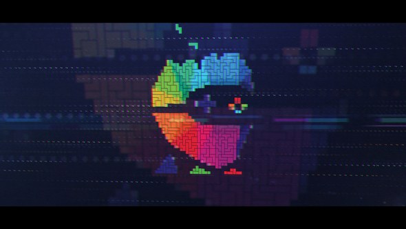 Videohive Brick Game Logo Logo Stings template preview