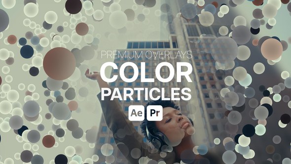 Videohive Premium Overlays Color Particles Elements template preview