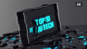 Videohive Top 10 AI Tech Video Displays template preview