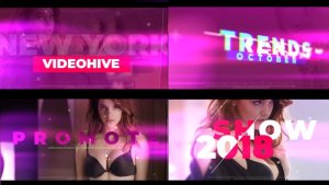 Modern Opener Video Displays template preview