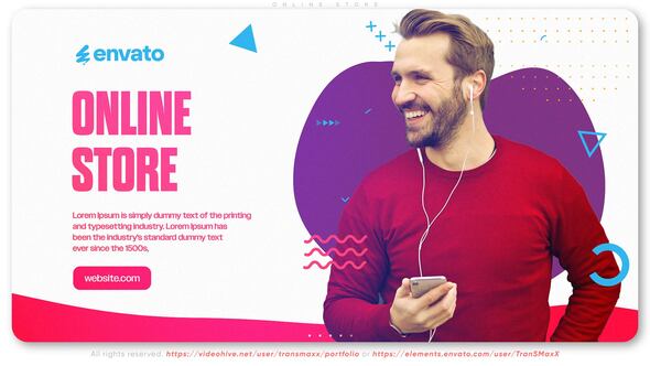 Videohive Online Store 54005461 Product Promo template preview