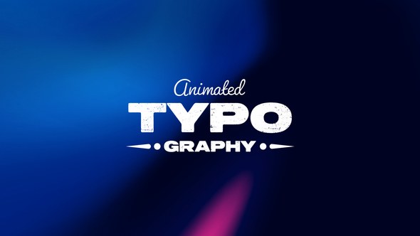 Videohive Minimal Text Animations Titles template preview