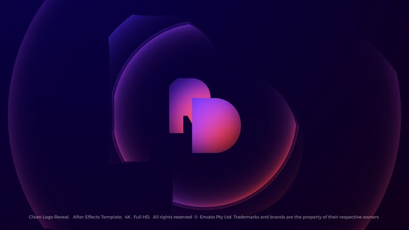 Videohive Clean Logo - Logo Reveal Logo Stings template preview